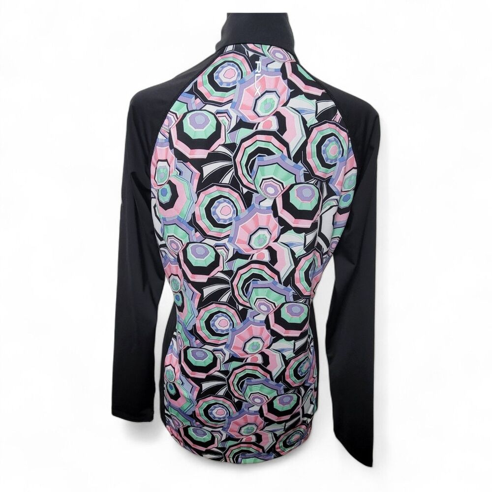RLX Ralph Lauren Women's Golf Top Small Pullover Stretch Activewear 1/4 Zip - Picture 2 of 11